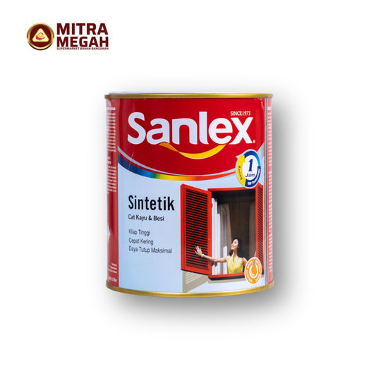 Cat Sanlex Kayu Besi 0,8L