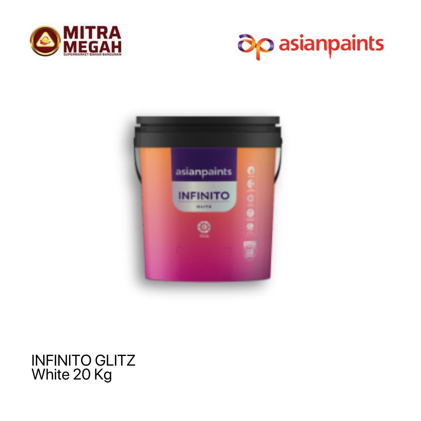 Cat Asian Infinito Glitz White