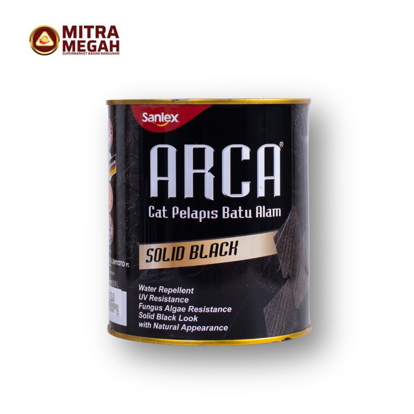 Cat Sanlex Arca Solid Wr Sb (Solid Black) 0,9L