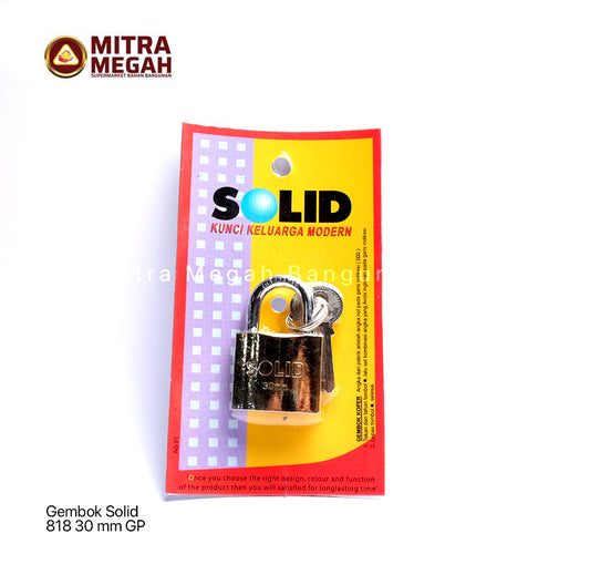 Gembok Solid 818 30 mm GP