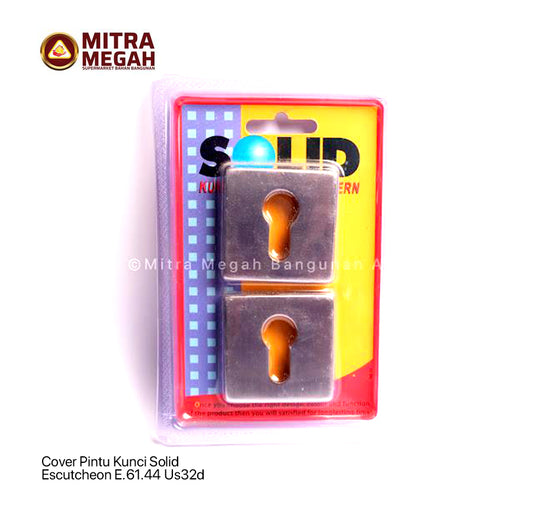 Cover Pintu Kunci Solid Escutcheon E.61.44 Us32d