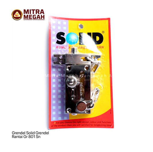 Grendel Solid Grendel Rantai Gr 801 Sn