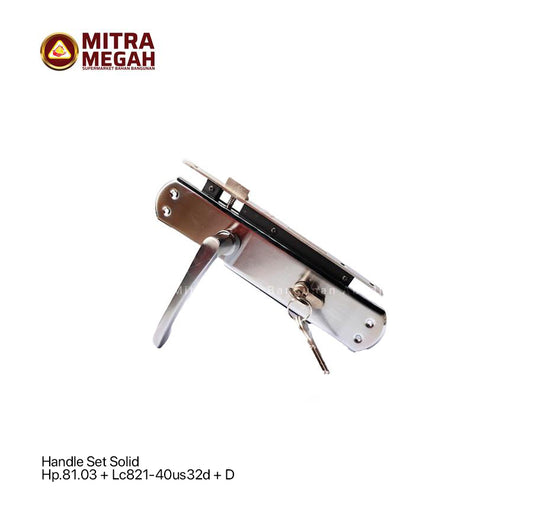 Handle Set Solid Hp.81.03 + Lc821-40us32d + D
