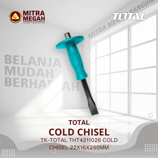 TK-TOTAL THT4211026 COLD CHISEL 22X16X250MM