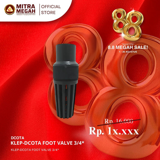 KLEP-DCOTA FOOT VALVE 3/4*