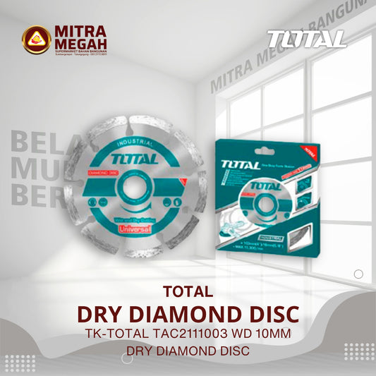 TK-TOTAL TAC2111003 WD 10MM DRY DIAMOND DISC