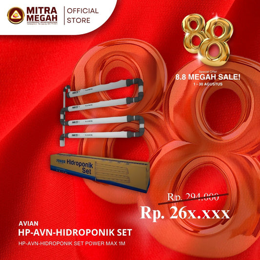HP-AVN-HIDROPONIK SET POWER MAX 1M