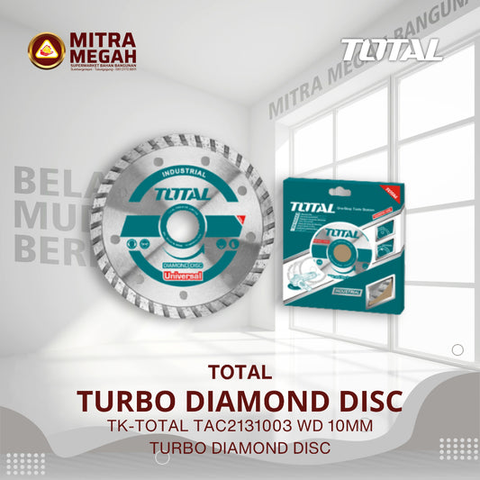TK-TOTAL TAC2131003 WD 10MM TURBO DIAMOND DISC