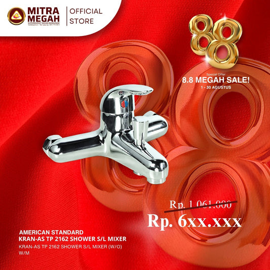 KRAN-AS TP 2162 SHOWER S/L MIXER (W/O) W/M
