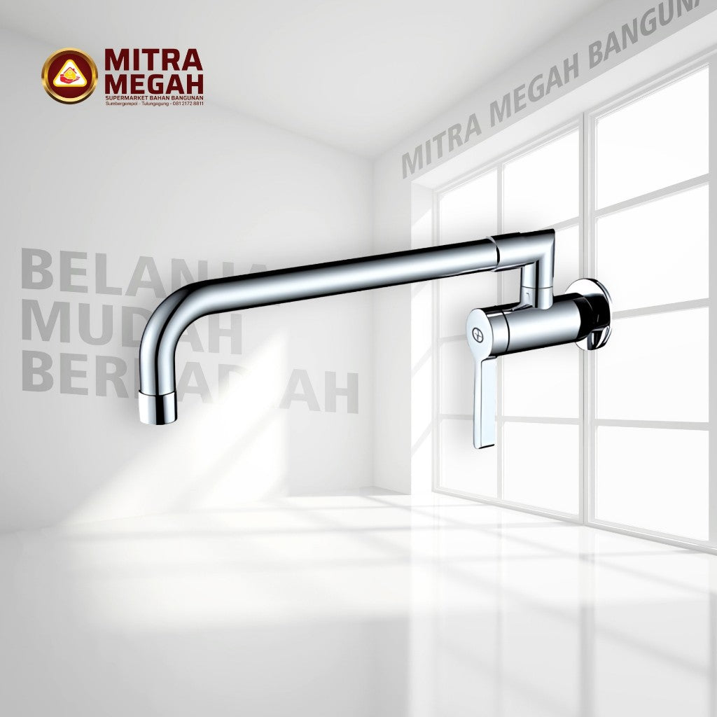 Kran-GB In Wall Kitchen Tap Kram-Krak KRAN-GB GBO155A IN WALL KITCHEN TAP
