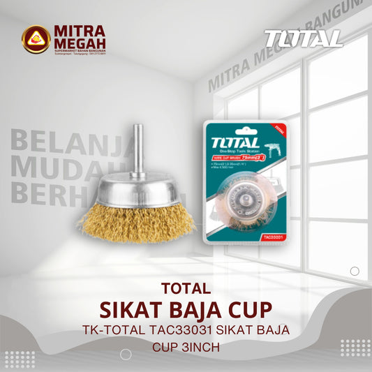 TK-TOTAL TAC33031 SIKAT BAJA CUP 3INCH
