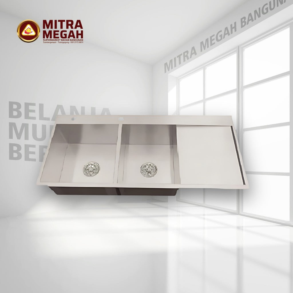 Bak Cuci Piring BCP-HMN WEGEN SINK WGHMS 11651 (1160MMX510MMX230MM)