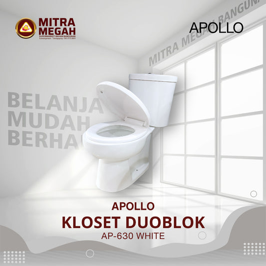 KLOSET DUOBLOK JONGKOK APOLLO AP 630 WHITE