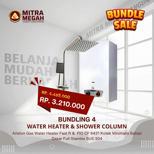 BUNDLING 4 PEMANAS AI ARISTON DAN SHOWER COLUMN FIO
