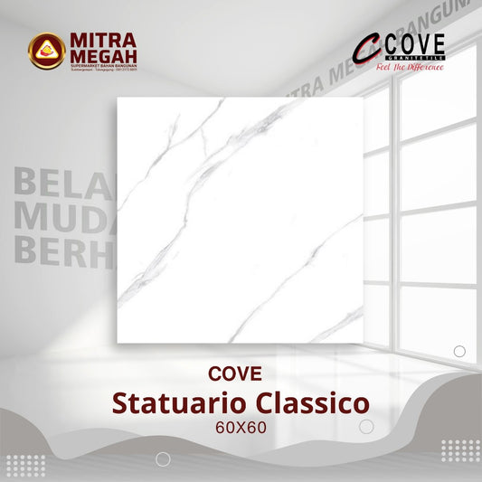 KERAMIK GRANIT COVE 6060 Statuario Classico