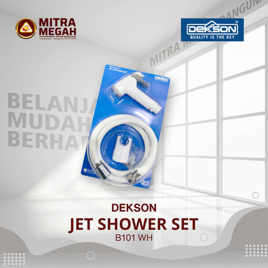 JET SHOWER SET KLOSET DEKSON B101 WH