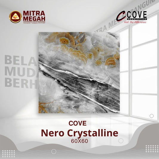 KERAMIK GRANIT COVE 6060 Nero Crystalline