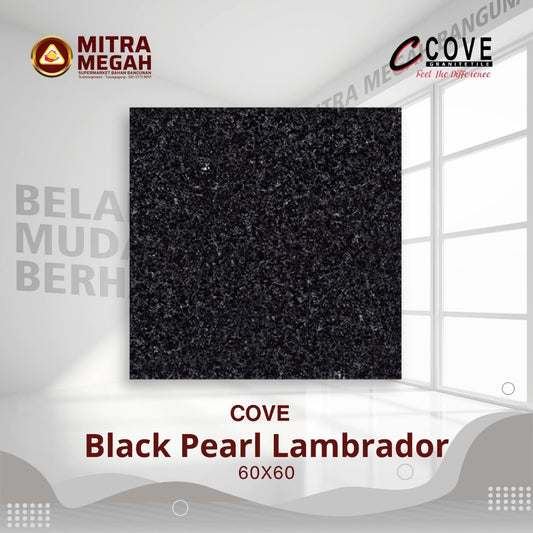 KERAMIK GRANIT COVE 6060 Black Pearl Lambrador