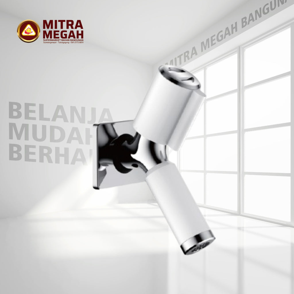 Germany Brilliant Keran Tembok Air Dingin KRAN-GB GBN2JW WASHER BIBCOCK