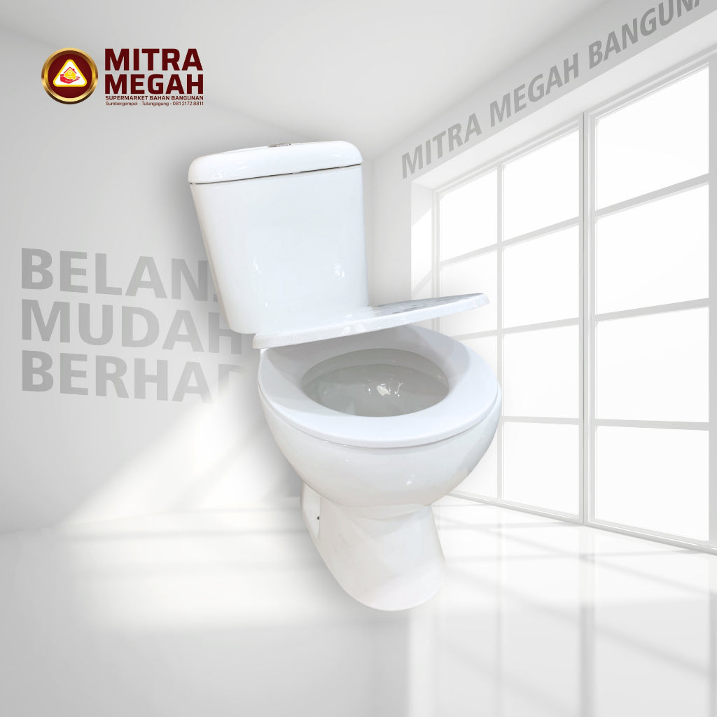 KLOSET DUDUK KLOSET JONGKOK PARMA + JET SHOWER