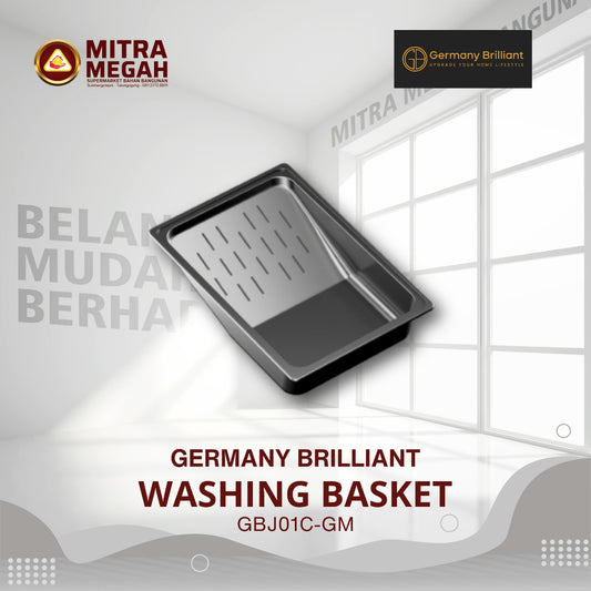 Bak cuci piring Aksesoris Germany Brilliant BCP-GB GBJ01C-GM WASHING BASKET