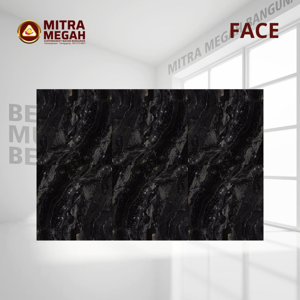 KERAMIK GRANIT COVE 6060 Black Galaxia