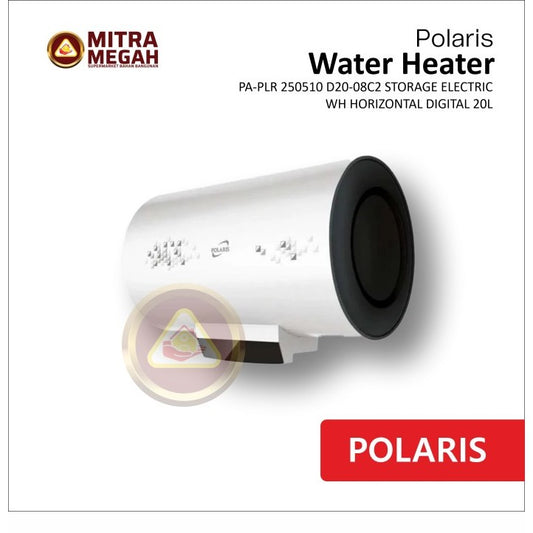 Water heater Polaris PA-PLR 250510 D20-08C2 STORAGE ELECTRIC WH HORIZONTAL DIGITAL 20L