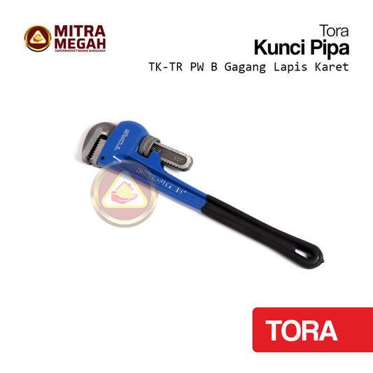 KUNCI PIPA 12 INCH GAGANG LAPIS KARET