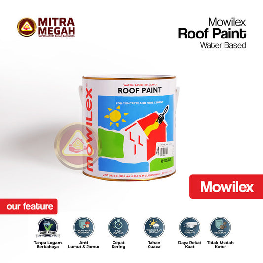 CAT-MWL Mowilex Roof Paint Cat Atap Genteng - 2.5 LT