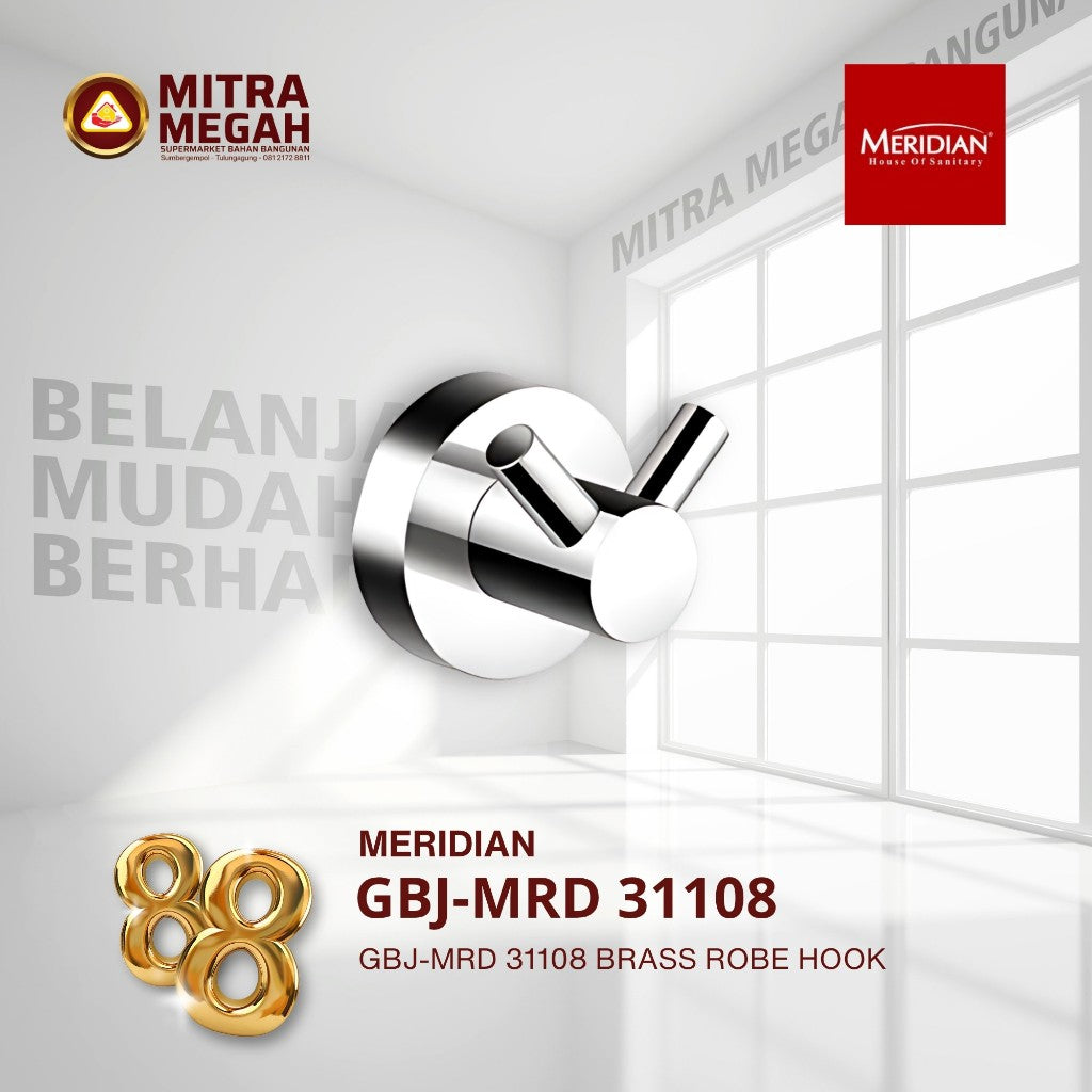 GBJ-MRD 31108 BRASS ROBE HOOK