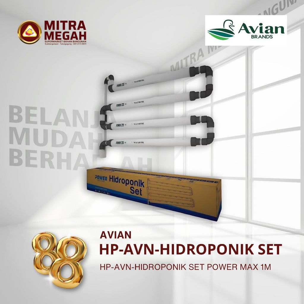 HP-AVN-HIDROPONIK SET POWER MAX 1M