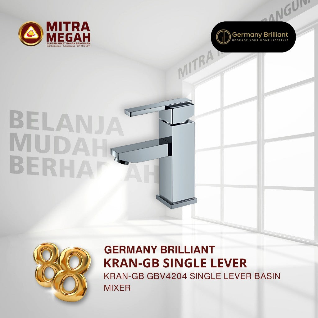 KRAN-GB GBV4204 SINGLE LEVER BASIN MIXER