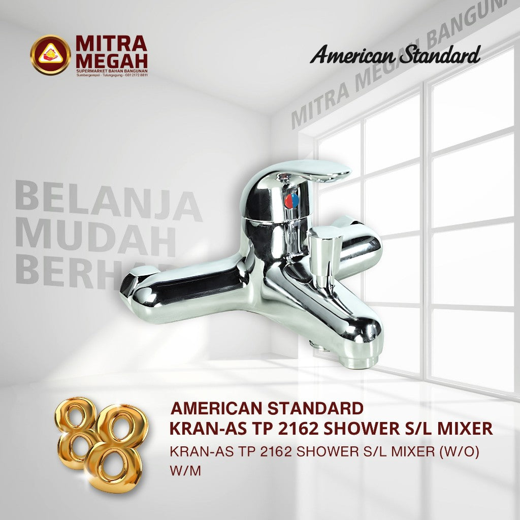 KRAN-AS TP 2162 SHOWER S/L MIXER (W/O) W/M