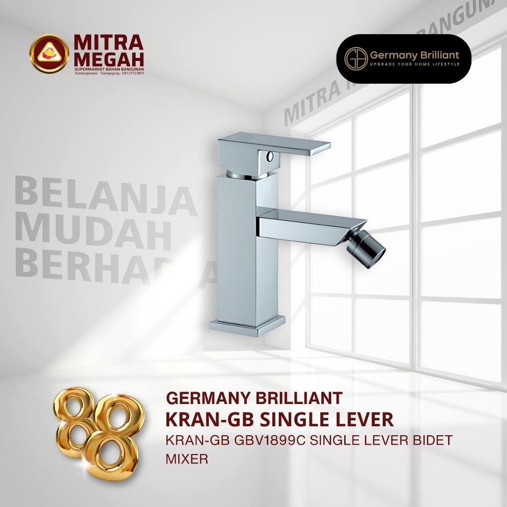 Mitra Megah Kran-GB Single Lever Bidet KRAN-GB GBV1899C SINGLE LEVER BIDET MIXER