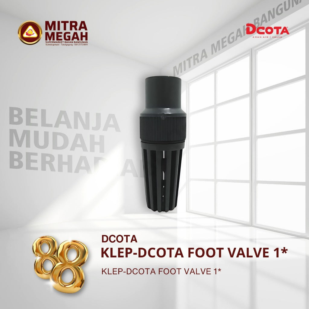 KLEP-DCOTA FOOT VALVE 1*