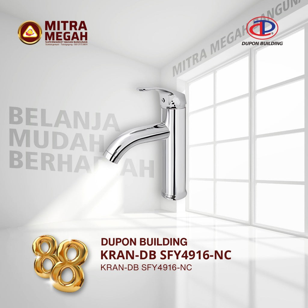 DUPON Kran Wastafel Cuci Tangan Bambu SF4916 NC KRAN-DB SFY4916-NC