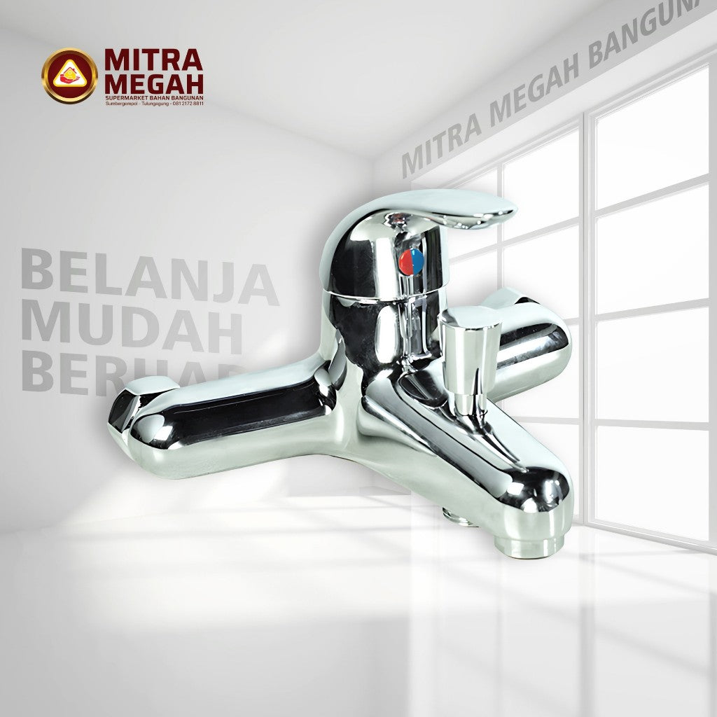 KRAN-AS TP 2162 SHOWER S/L MIXER (W/O) W/M