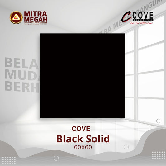 KERAMIK GRANIT COVE 6060 Black Solid