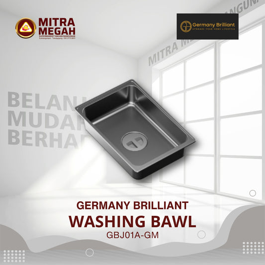 Bak Cuci Piring Aksesoris Germany Brilliant BCP-GB GBJ01A-GM WASHING BOWL