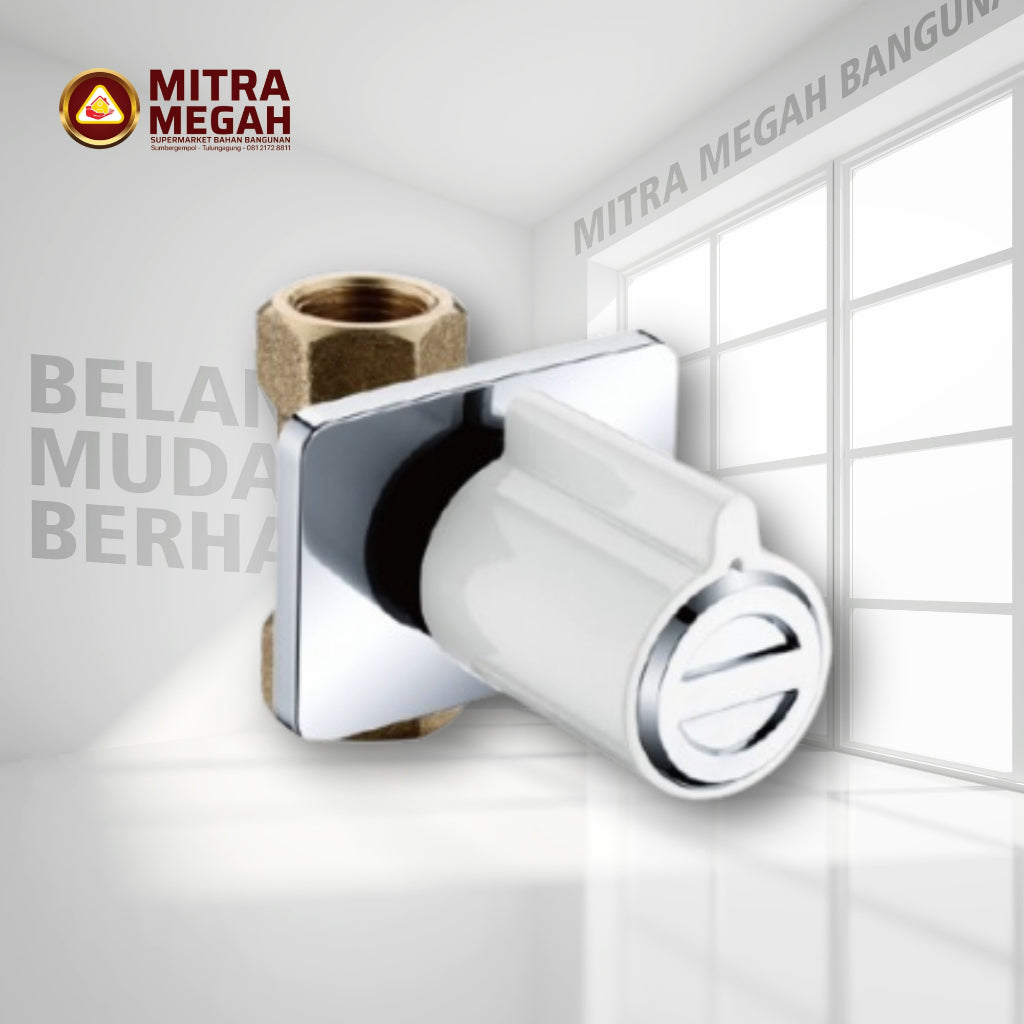 GERMANY BRILLIANT STOP KRAN KRAN-GB GBN2OW ANGLE VALVE