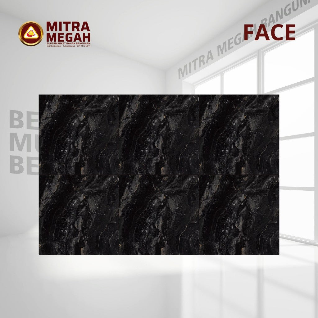 KERAMIK GRANIT COVE 6060 Black Galaxia